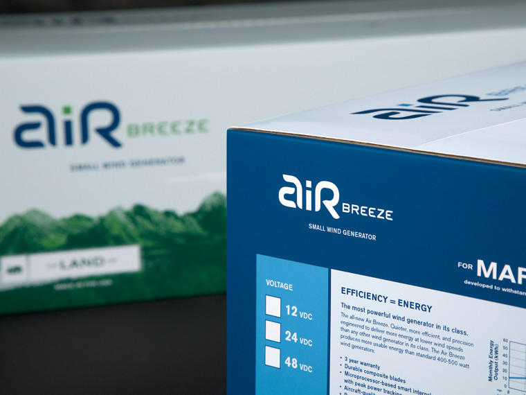 Air Breeze packaging