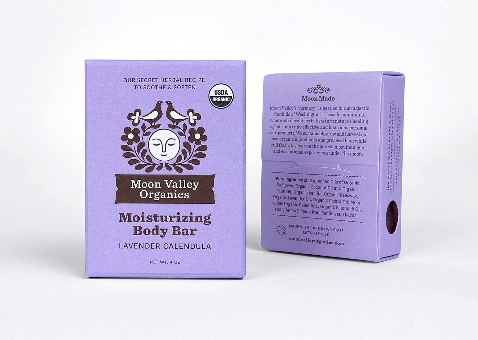Moon Valley Organics lavender calendula soap