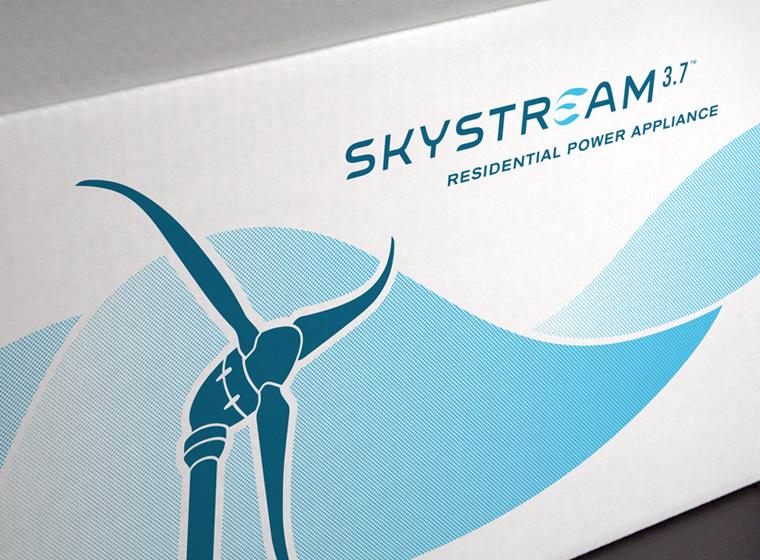 Skystream packaging box